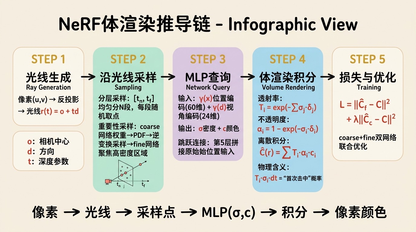 NeRF体渲染原理