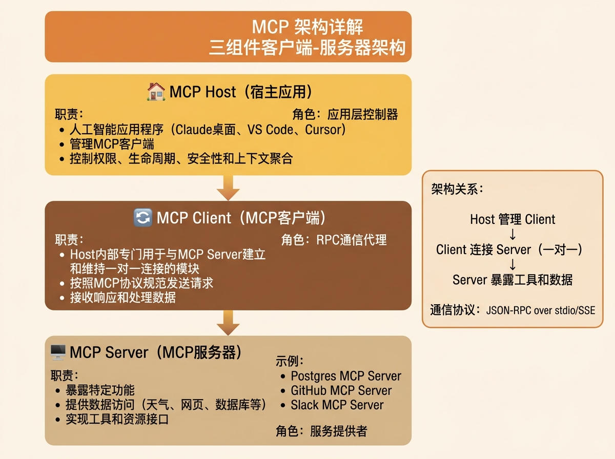 MCP 三组件架构