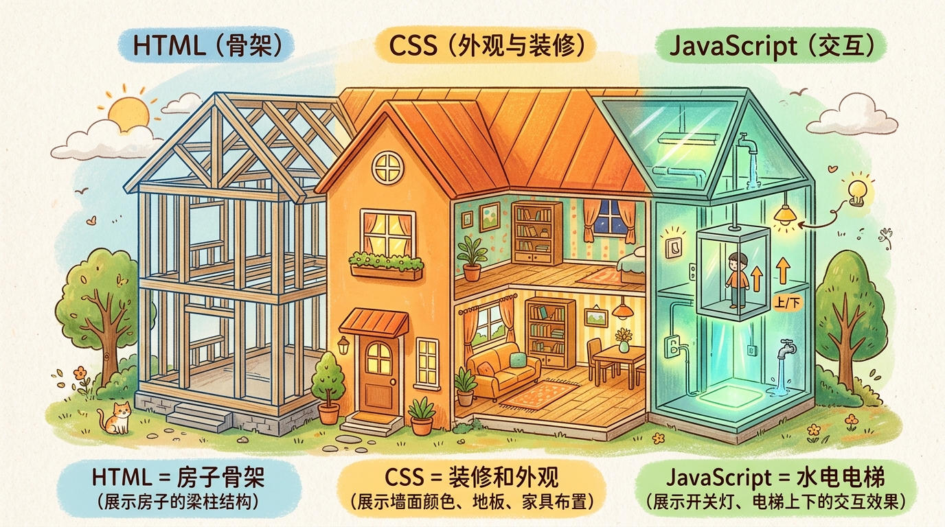 前端三剑客:HTML/CSS/JavaScript