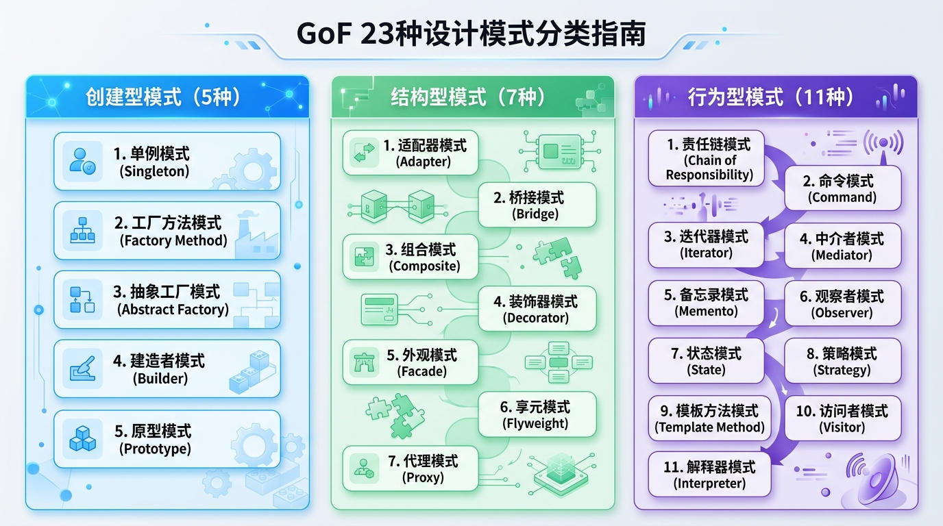 设计模式分类总览