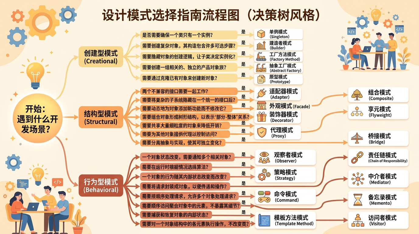 设计模式选择指南